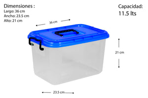 Caja Plástica Cetus 11.5 lts