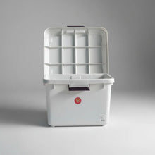 Cargar imagen en el visor de la galería, Caja Plástica Ónix 28 Litros Con Grapa De Seguridad Peyo Surtidos Ónix