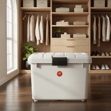 Cargar imagen en el visor de la galería, Caja Plástica Acero 38 Litros Con Grapa De Seguridad Surtidos Acero