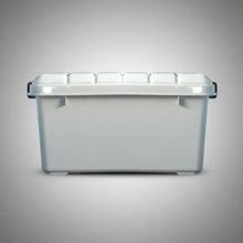 Cargar imagen en el visor de la galería, Caja Plástica Iron Case Con Grapas De Seguridad 42 Litros Surtidos Iron Case