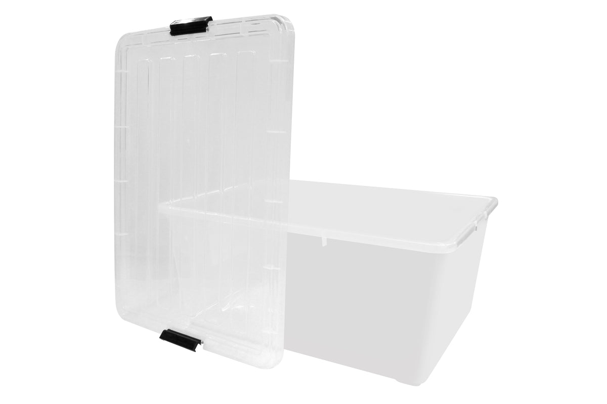Caja Plástica Sansón Cristal 68 lts