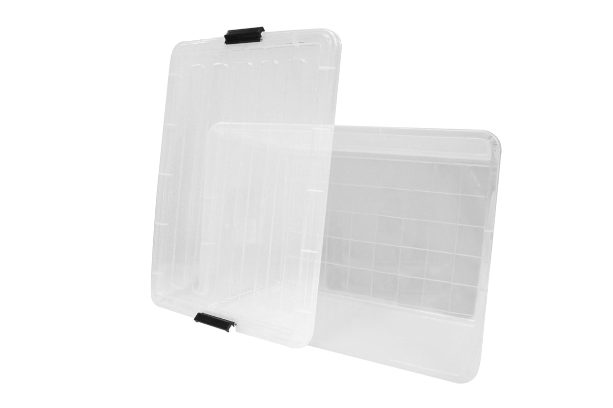 Caja Plástica Sansón Cristal 68 lts