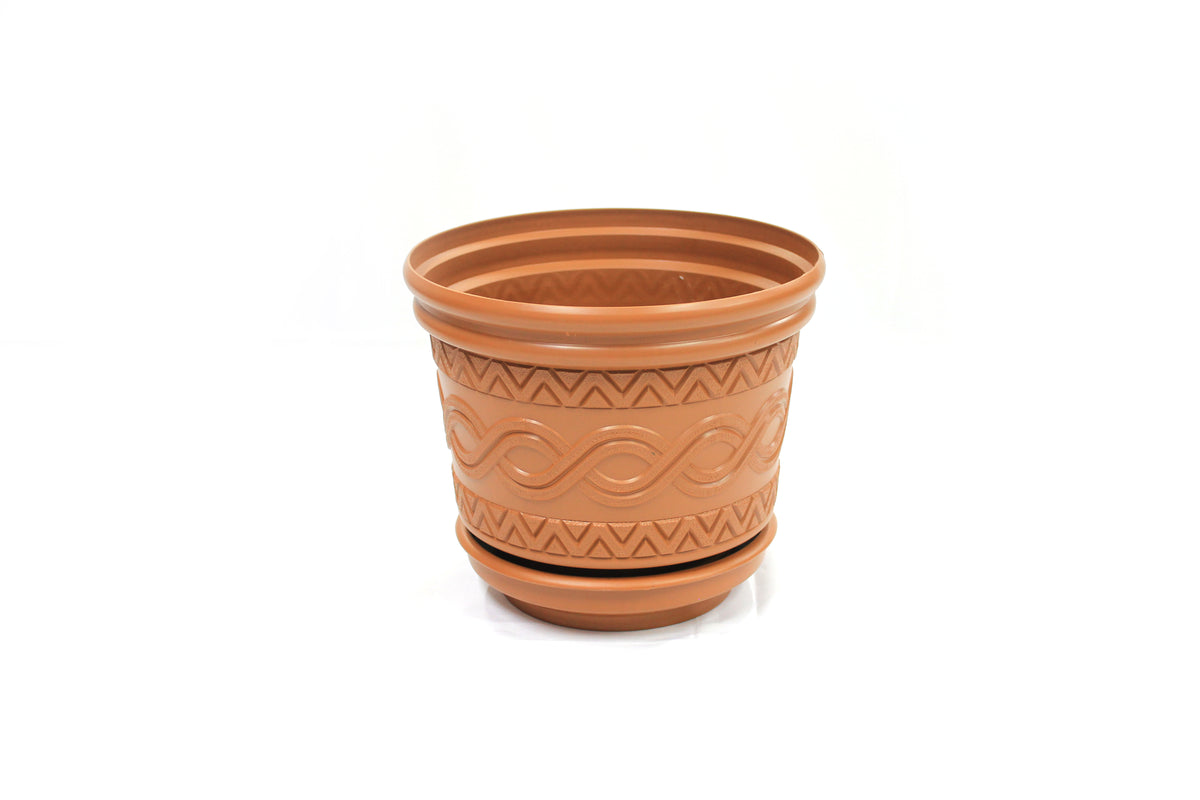 Maceta Plástica Azteca 111C Diámetro de 27.5cm