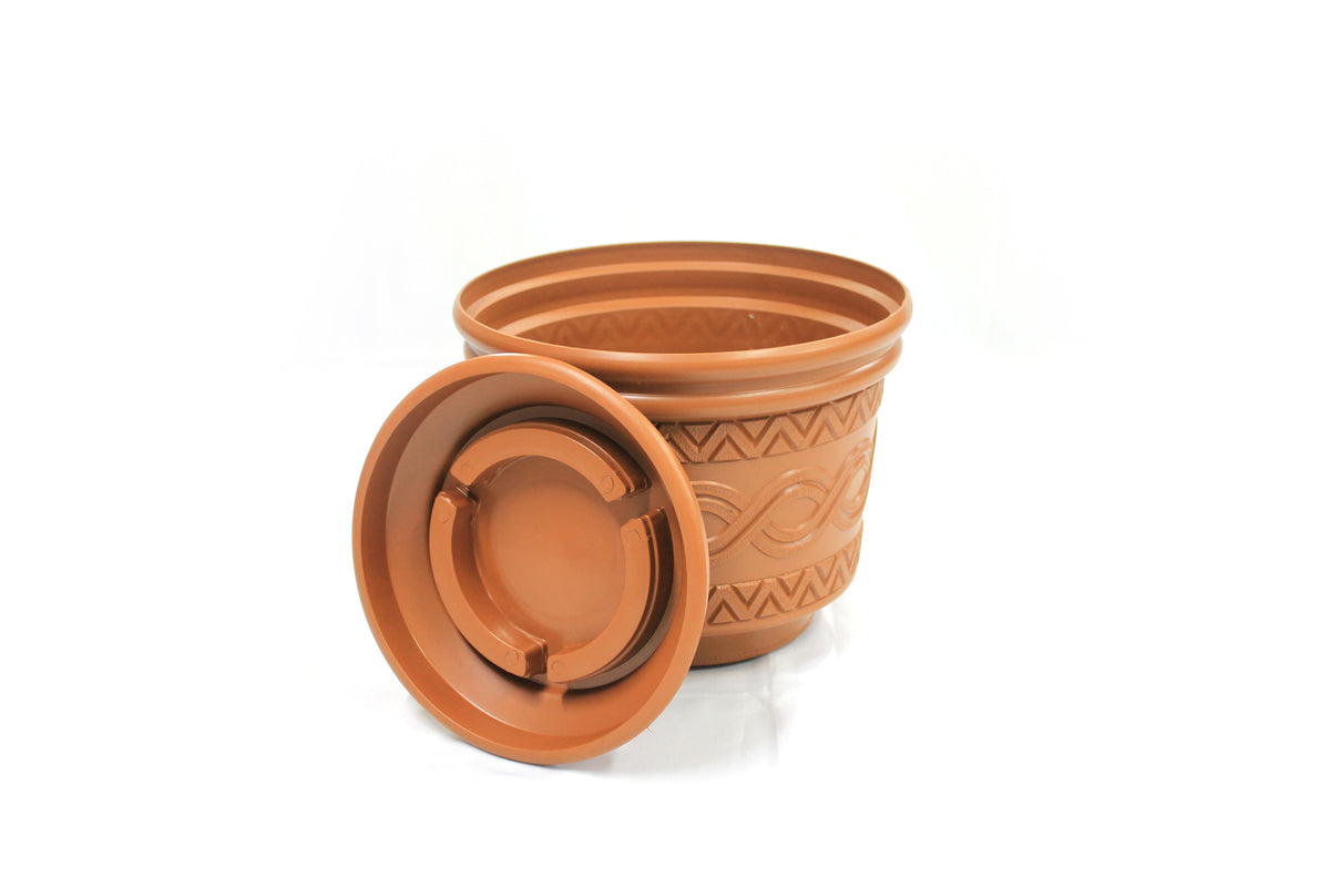 Maceta Plástica Azteca 111C Diámetro de 27.5cm