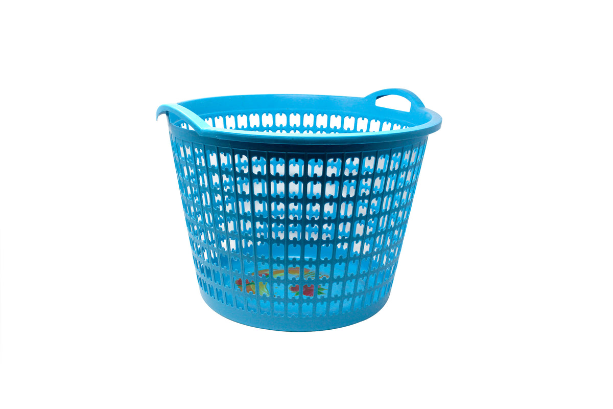 Cesta Plastica calada con Orejas Libra