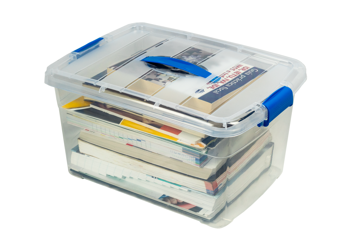 Caja Transparente Roma 18 lts