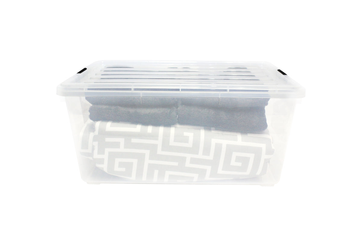 Caja Plástica Sansón Cristal 68 lts